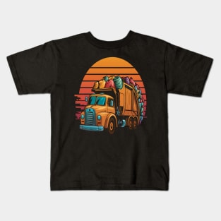 Garbage Truck Kids T-Shirt